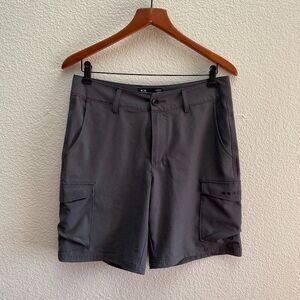 OAKLEY Hydrolix Hybrid Cargo 21 Shorts Men’s Size 28 Gray Color F0A404478